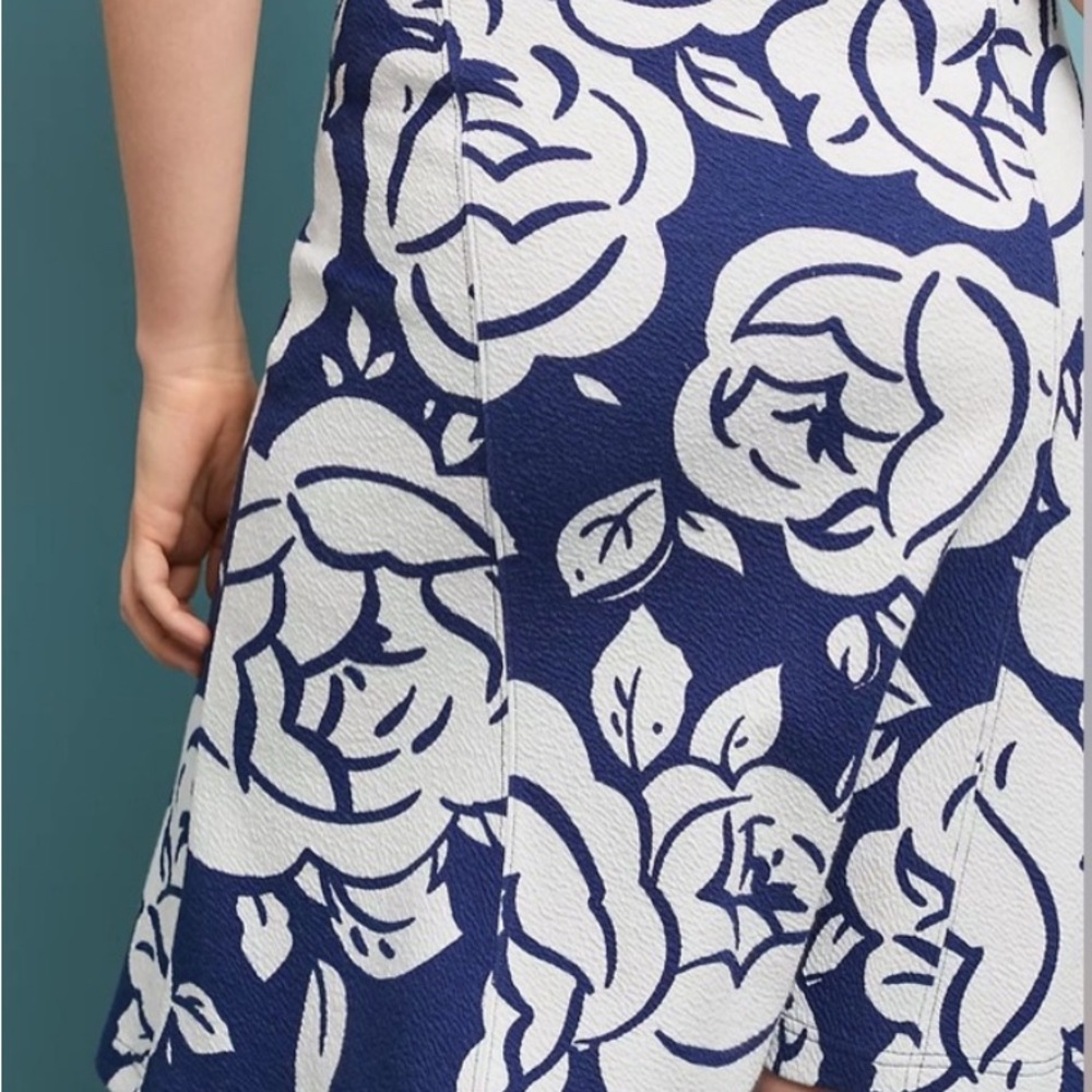 Maeve for Anthropologie NWOT Amiens Flounced Skirt Size Large - Picture 4 of 8